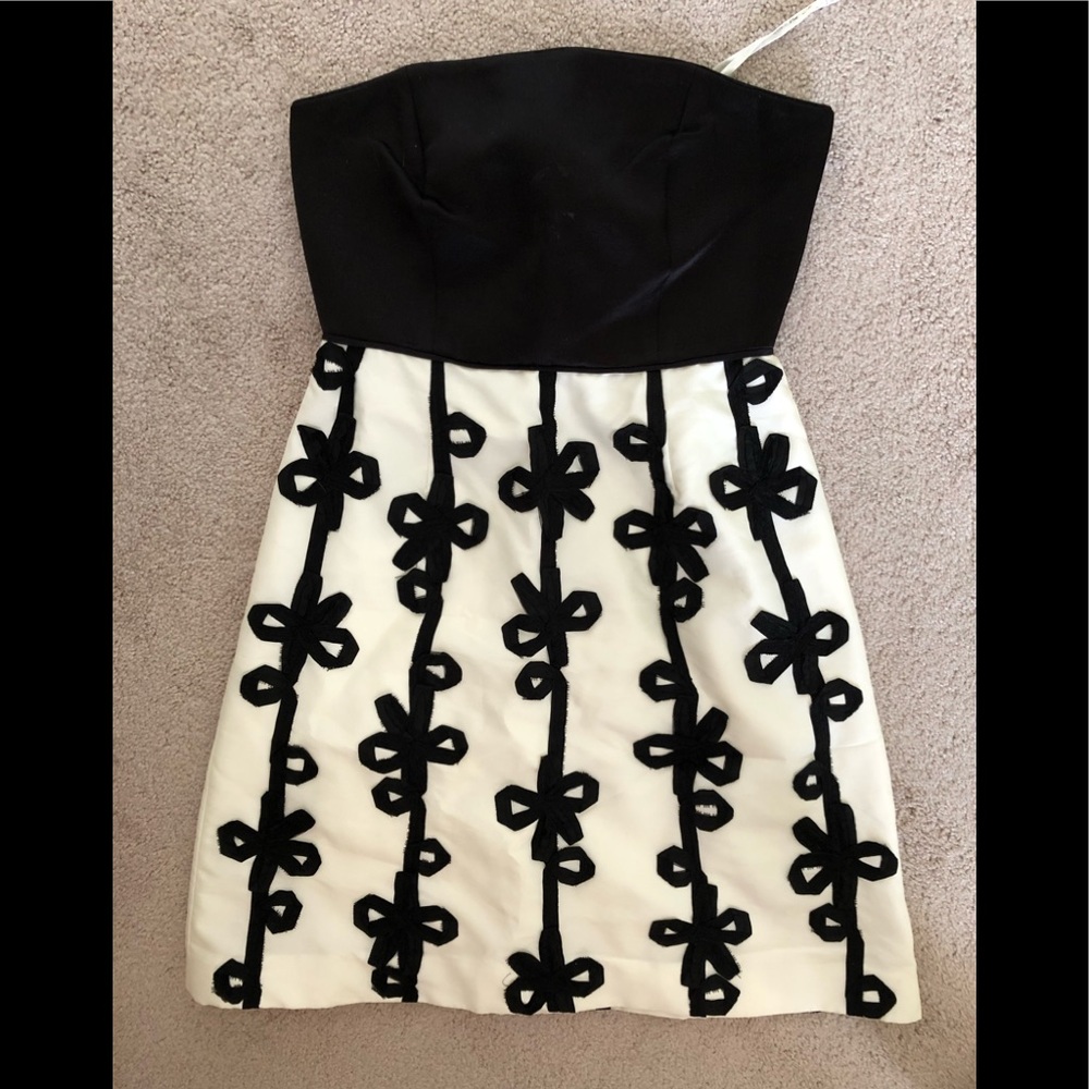 Lilly Pulitzer Dress, Size 4, Black/White
